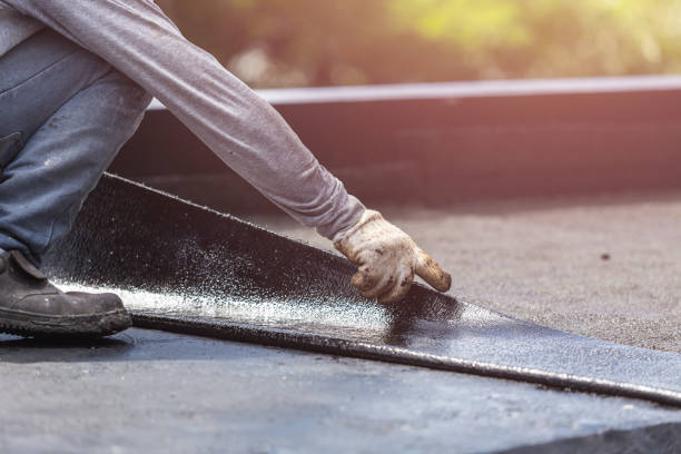Professional Interior Drainage System technician working in Lake Lure, NC